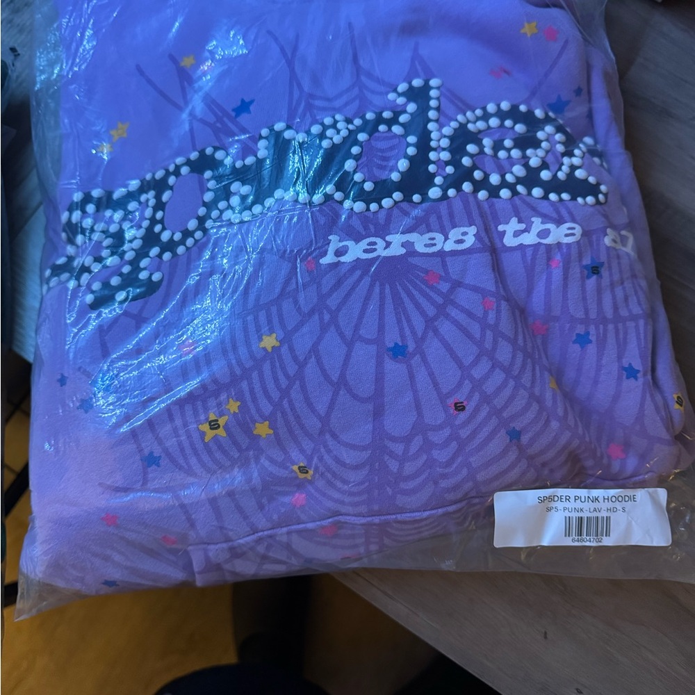 Purple Spider Punk Hoodie